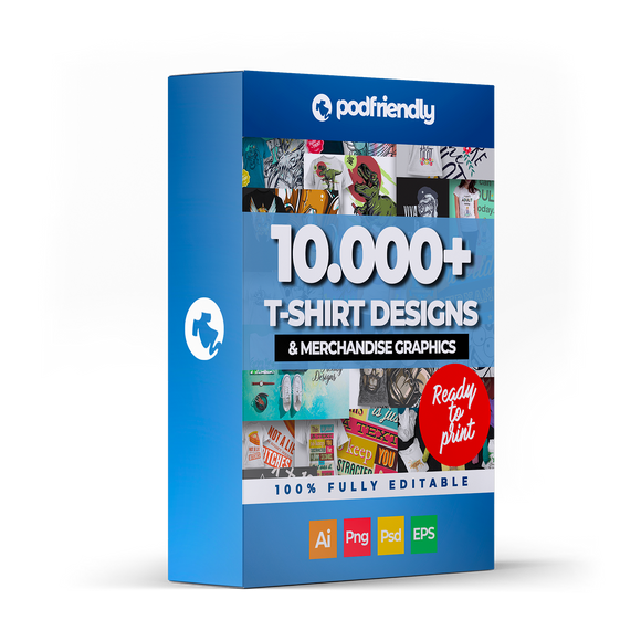 Ultimate Pack - 10.000 T-Shirt Designs